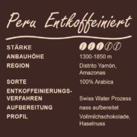 Entkoffeiniert