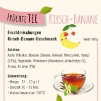 Früchtetee Kirsch-Banane