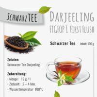 Schwarztee Darjeeling